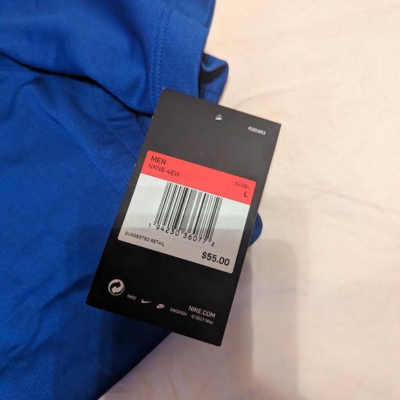 Mens Nike MLB Milwaukee Brewers Cooperstown Collection Polo NKNE-4E blue - Picture 3 of 4